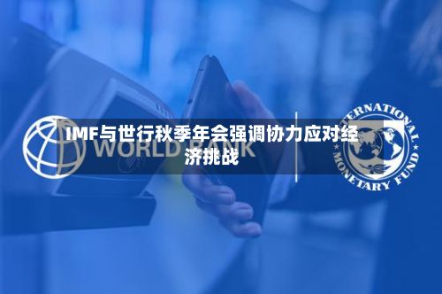 IMF与世行秋季年会强调协力应对经济挑战