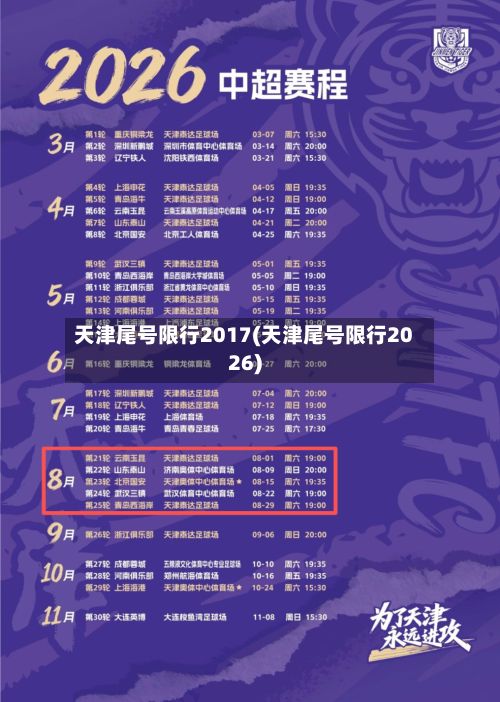 天津尾号限行2017(天津尾号限行2026)-第2张图片