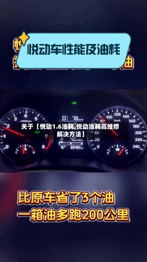 关于【悦动1.6油耗,悦动油耗高维修解决方法】-第2张图片