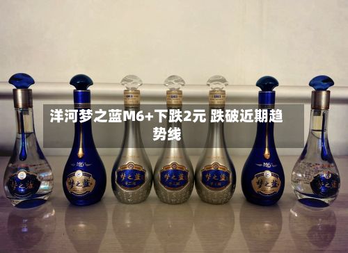 洋河梦之蓝M6+下跌2元 跌破近期趋势线