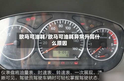 欧马可油耗/欧马可油耗异常升高什么原因-第2张图片