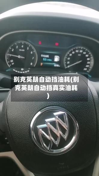 别克英朗自动挡油耗(别克英朗自动挡真实油耗)-第2张图片