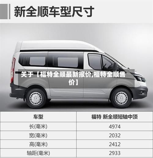 关于【福特全顺最新报价,福特全顺售价】-第3张图片